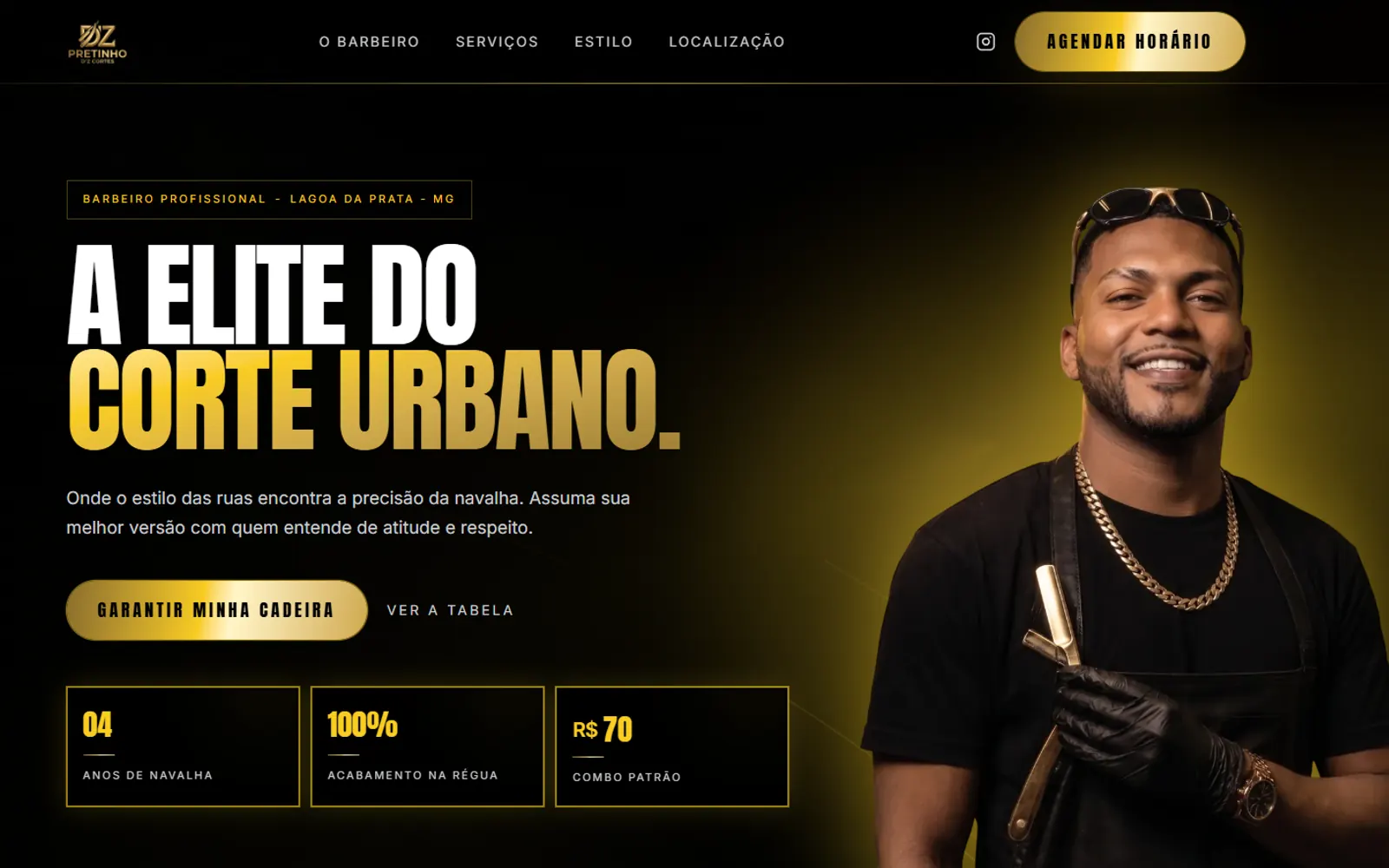 Pretinho DZ Corte