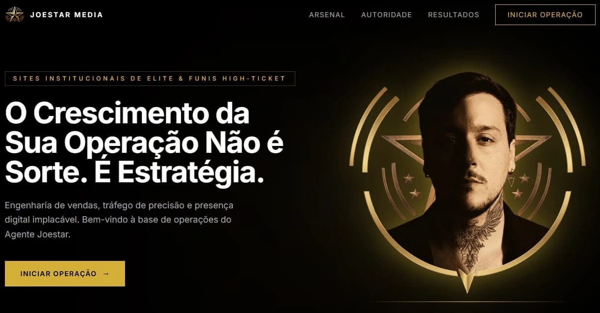 Agente Joestar - Site Oficial
