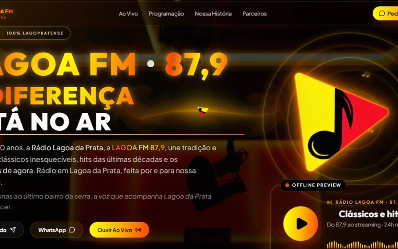 Rádio Lagoa FM 87,9